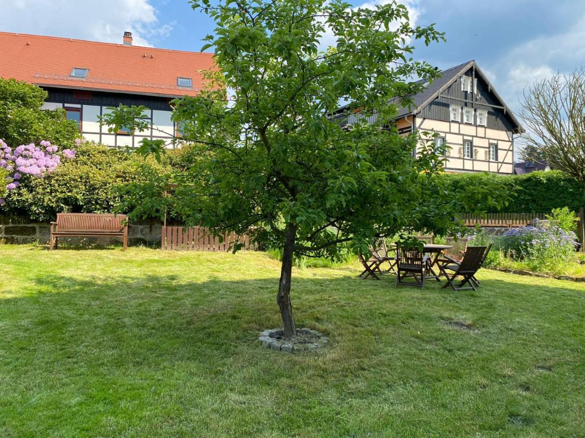 Urlaubsfreude Biedermann Haus Gluecksstein - Mondstein Apartment Bad Schandau Exterior photo